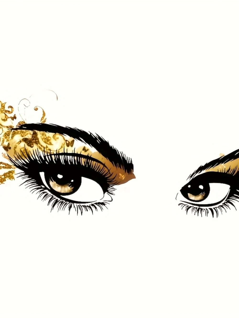 Fashion Eye Wall Decal 11.8" x 15.7"